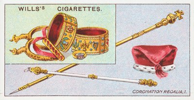 Coronation Regalia by English School