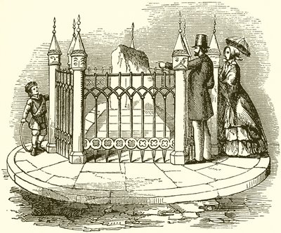 Coronation Stone at Kingston-on-Thames by English School