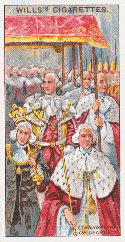 Coronation of George III by English School