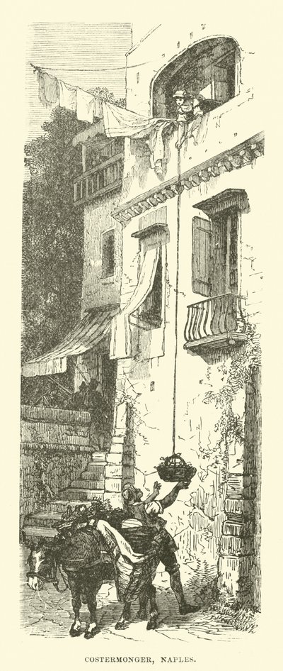 Costermonger, Naples by English School