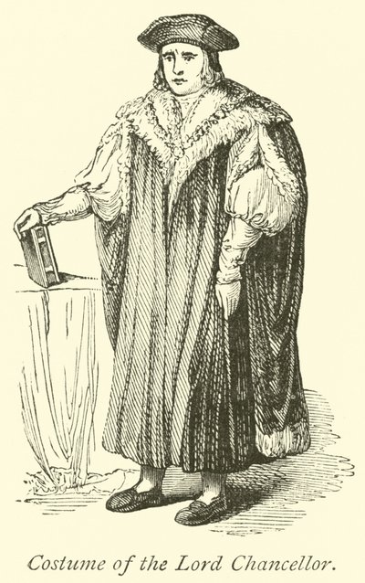 Costume of the Lord Chancellor by English School