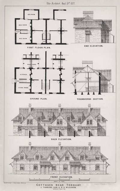 Cottages near Torquay by English School