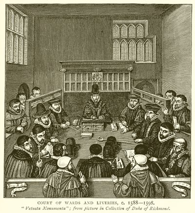 Court of Wards and Liveries, c. 1588-1598 by English School