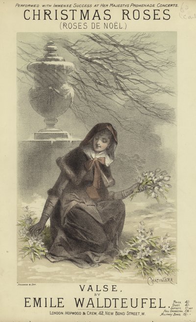 Cover of Christmas Roses by English School