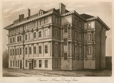 Craven House, Drury Lane, London by English School