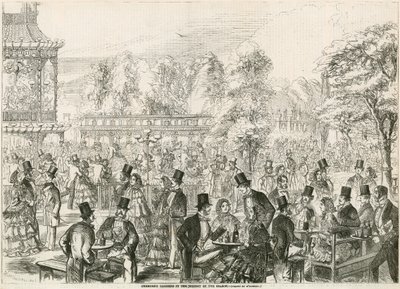 Cremorne Gardens, London, in the Height of the Season by English School