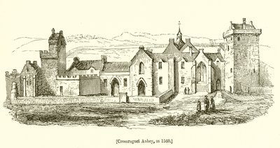 Crossraguel Abbey, in 1560 by English School