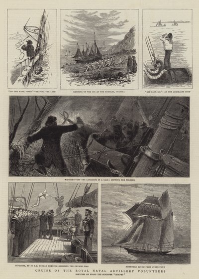 Cruise of the Royal Naval Artillery Volunteers by English School