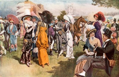 Cup Day at Ascot by English School