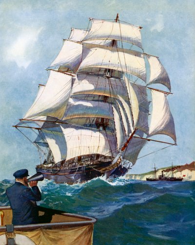 Cutty Sark, China Clipper by English School