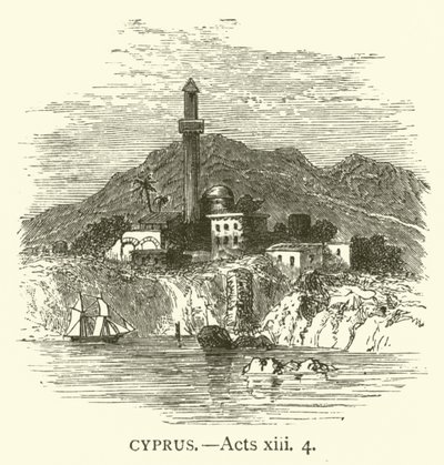 Cyprus, Acts, xiii, 4 by English School