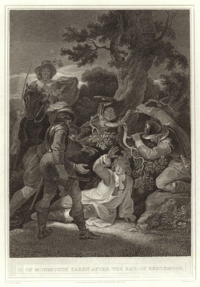 Duke of Monmouth taken after the Battle of Sedgemoor by English School