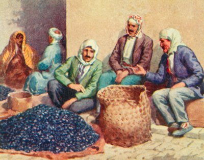 Damascus, Olive Dealers by English School