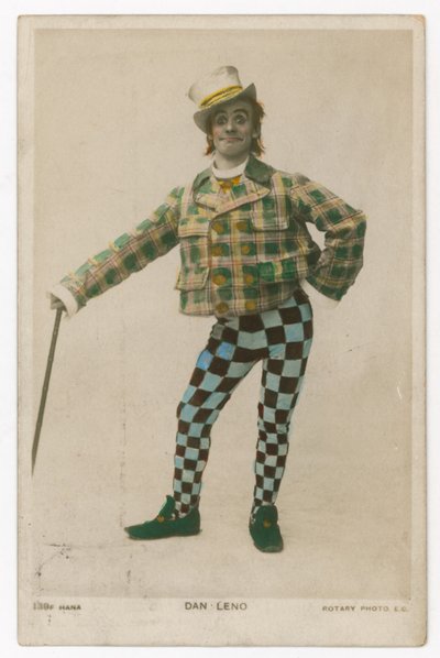 Dan Leno, King of Jesters, Shown Here as Idle Jack in Dick Whittington by English School