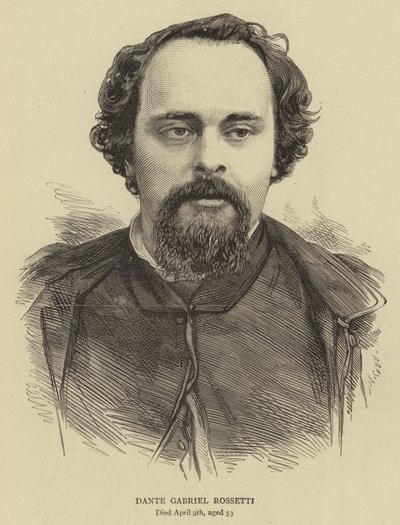 Dante Gabriel Rossetti by English School