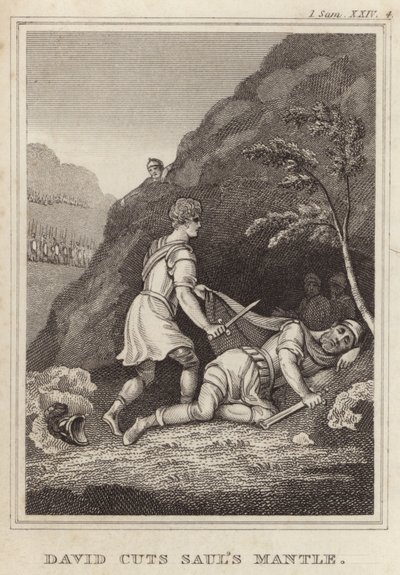 David Cuts Saul