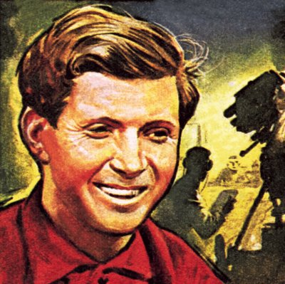 David Dimbleby (in 1966) by English School