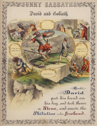 David and Goliath by English School