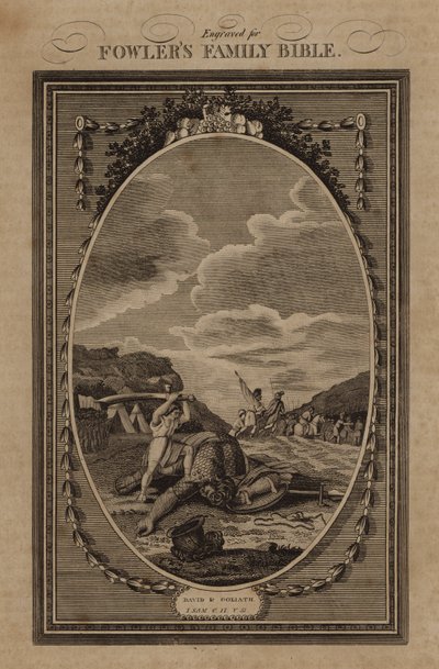 David and Goliath by English School