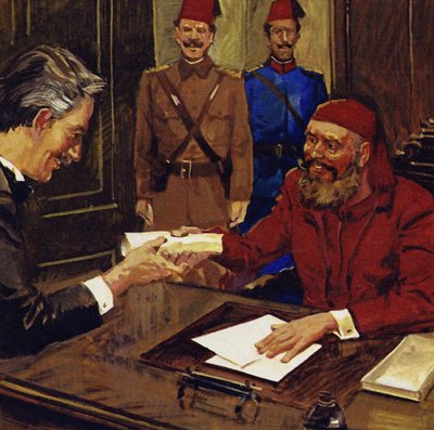 De Lesseps was given the task of building the Suez Canal by English School
