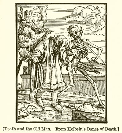 Death and the Old Man by English School