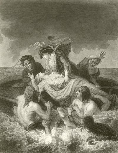 Death of Prince William by English School