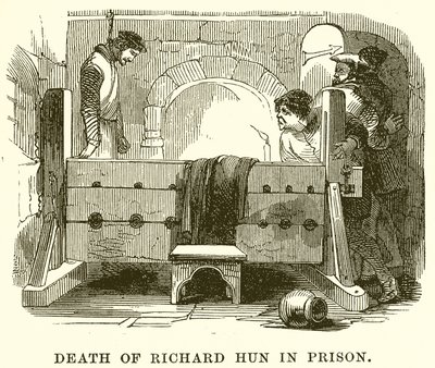 Death of Richard Hun in Prison by English School