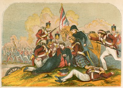 Death of Sir John Moore at Corunna by English School