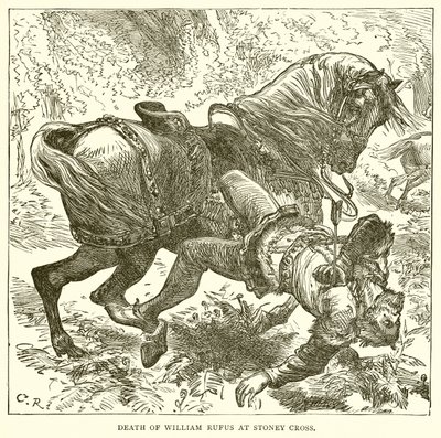Death of William Rufus at Stoney Cross by English School