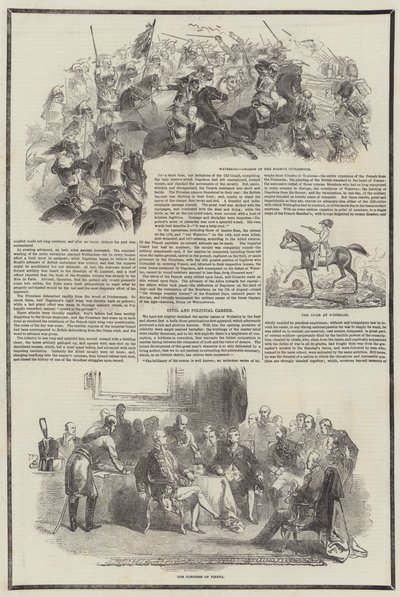 Death of the Duke of Wellington by English School