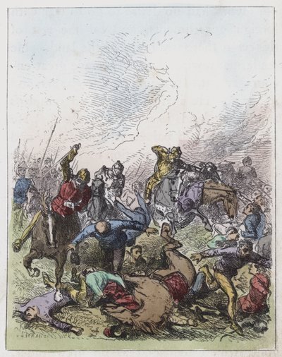 Defeat of Perkin Warbeck by English School