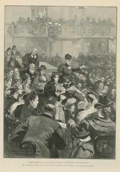 Demonstration at St James