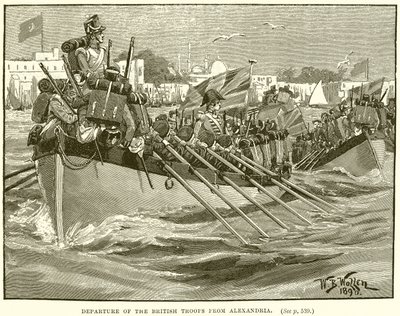 Departure of the British Troops from Alexandria by English School