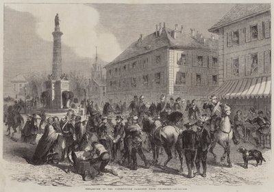 Departure of the Piedmontese Garrison from Chambery by English School