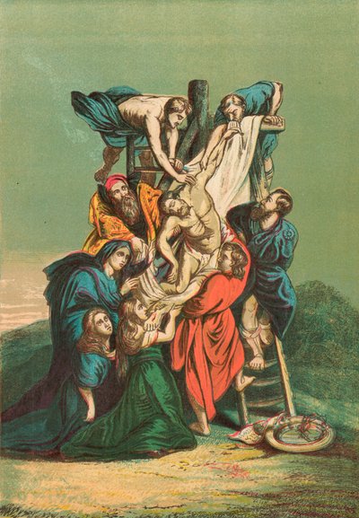Descent from the Cross by English School