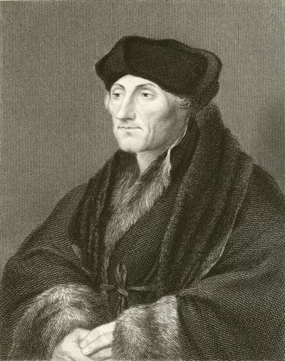 Desiderius Erasmus by English School
