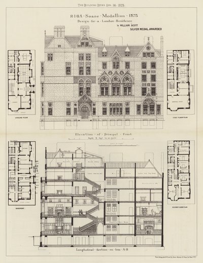 Design for a London Residence by English School
