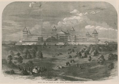 Design for the Palace of the People by English School