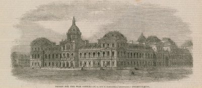 Design for the War Office by English School