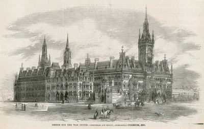 Design for the War Office by English School