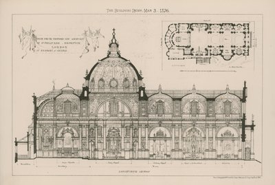 Design for the Proposed New Oratory of St. Philip Neri by English School