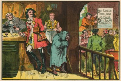 Dick Turpin: Five Hundred Pounds Reward! Dead or alive! by English School