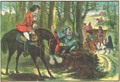 Dick Turpin and the Blue Dwarf Prevent a Cruel Crime by English School