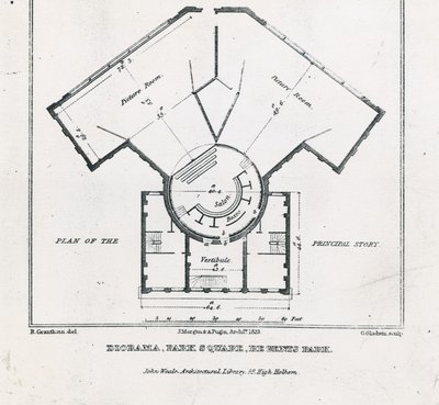 Diorama, Park Square, Regents Park, London by English School
