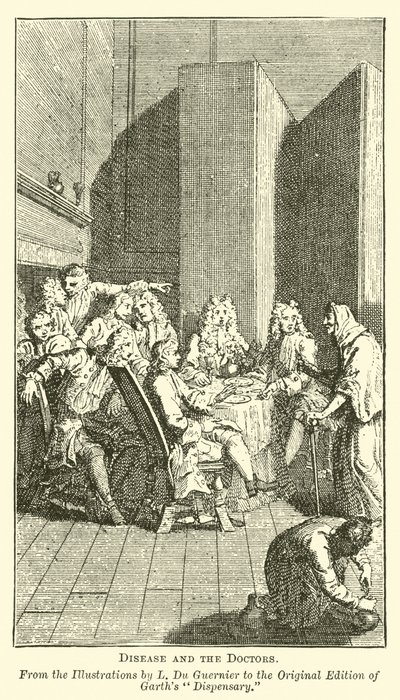Disease and the Doctors by English School