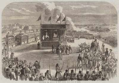 Dispatching the Mahmal, or Holy Carpet, from Cairo to Mecca by English School