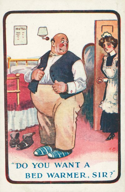 Do you want a bed warmer, Sir? by English School