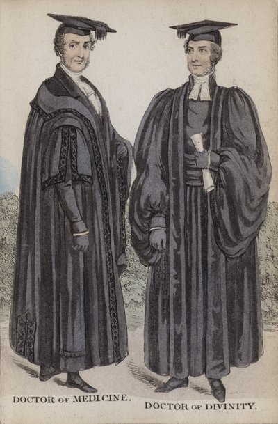 Doctor of Medicine, Doctor of Divinity by English School