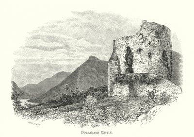 Dolbadarn Castle by English School