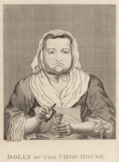 Dolly of the Chop House by English School